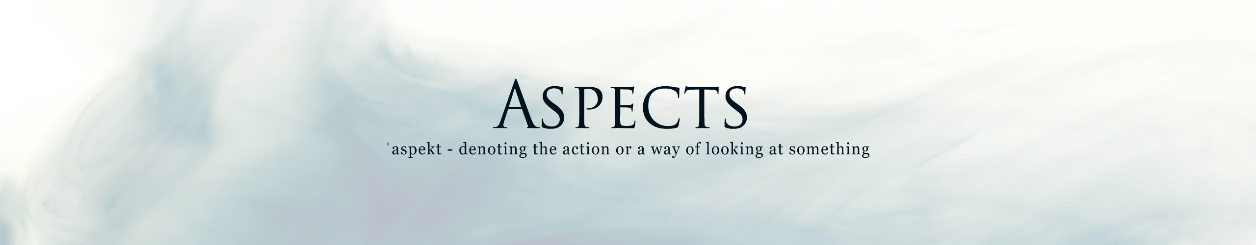 Aspects Blog